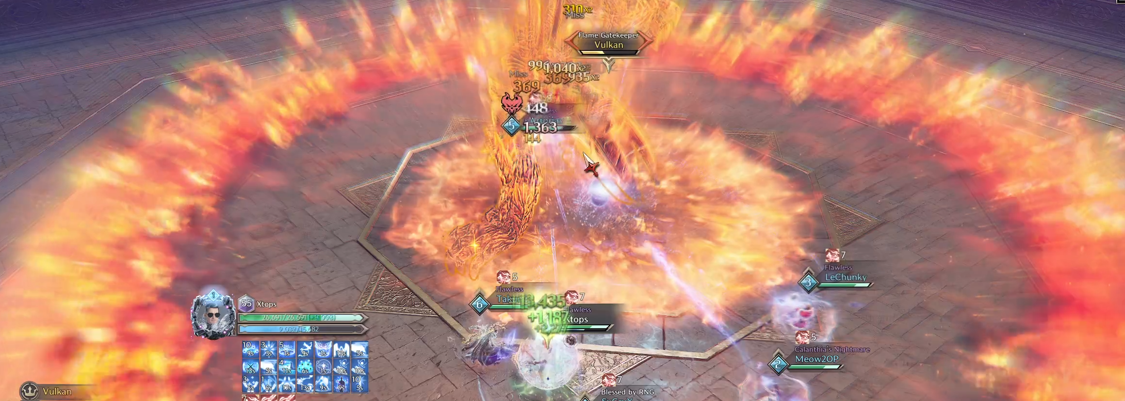 Fire Donuts Pattern 1